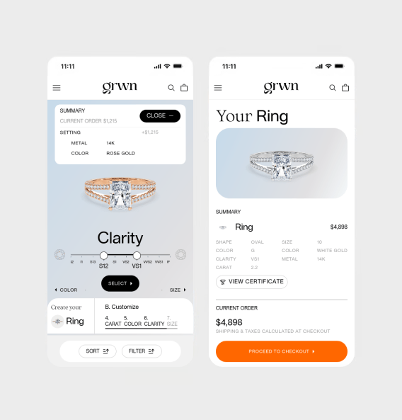 The GRWN ring configurator